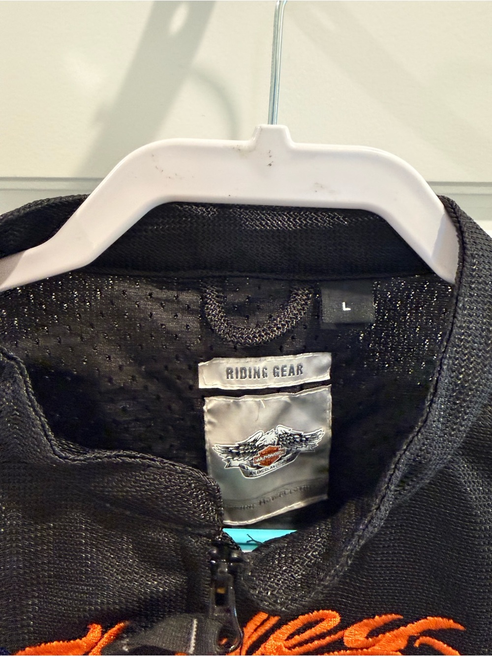 Harley-Davidson Black & Orange Performance Riding Jacket - Picture 7 of 7